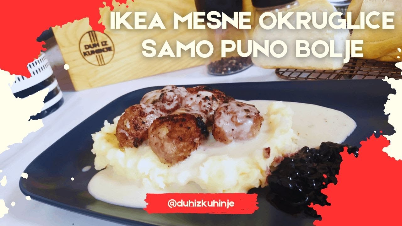 Domaće mesne okruglice - IKEA meatballs