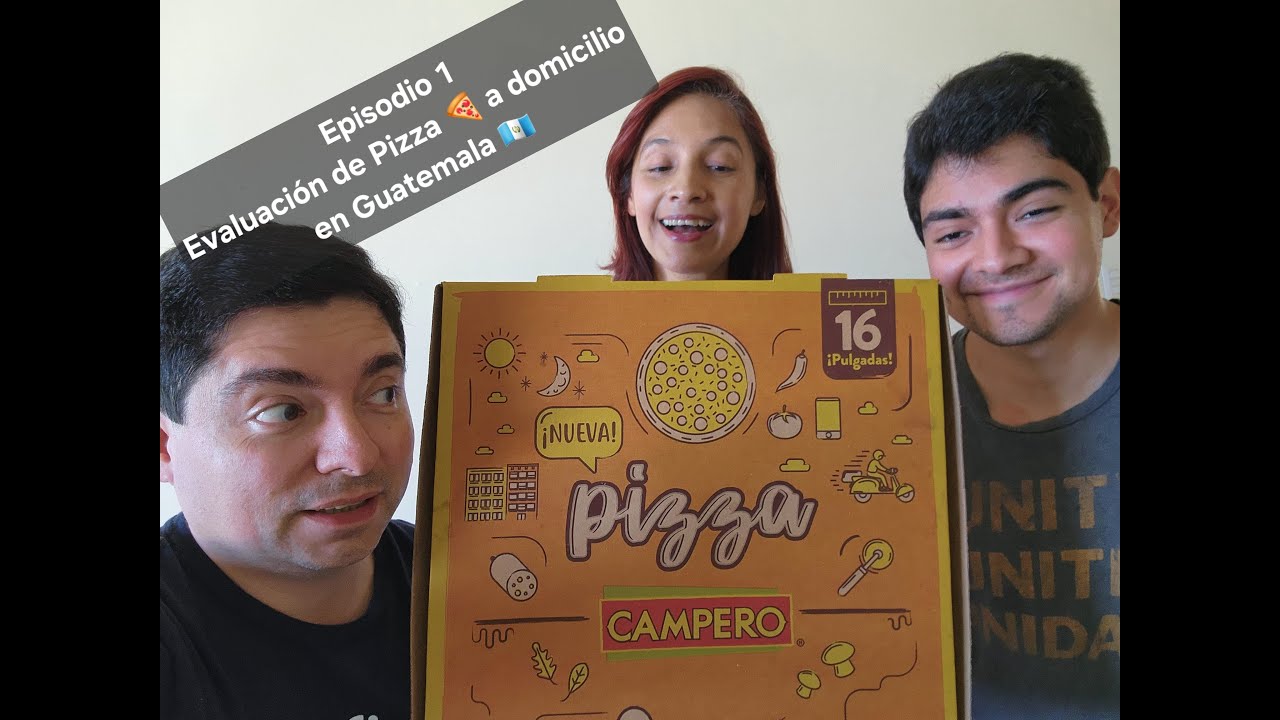 Episodio 1 Pizzas 🍕 a domicilio / Pizza Campero
