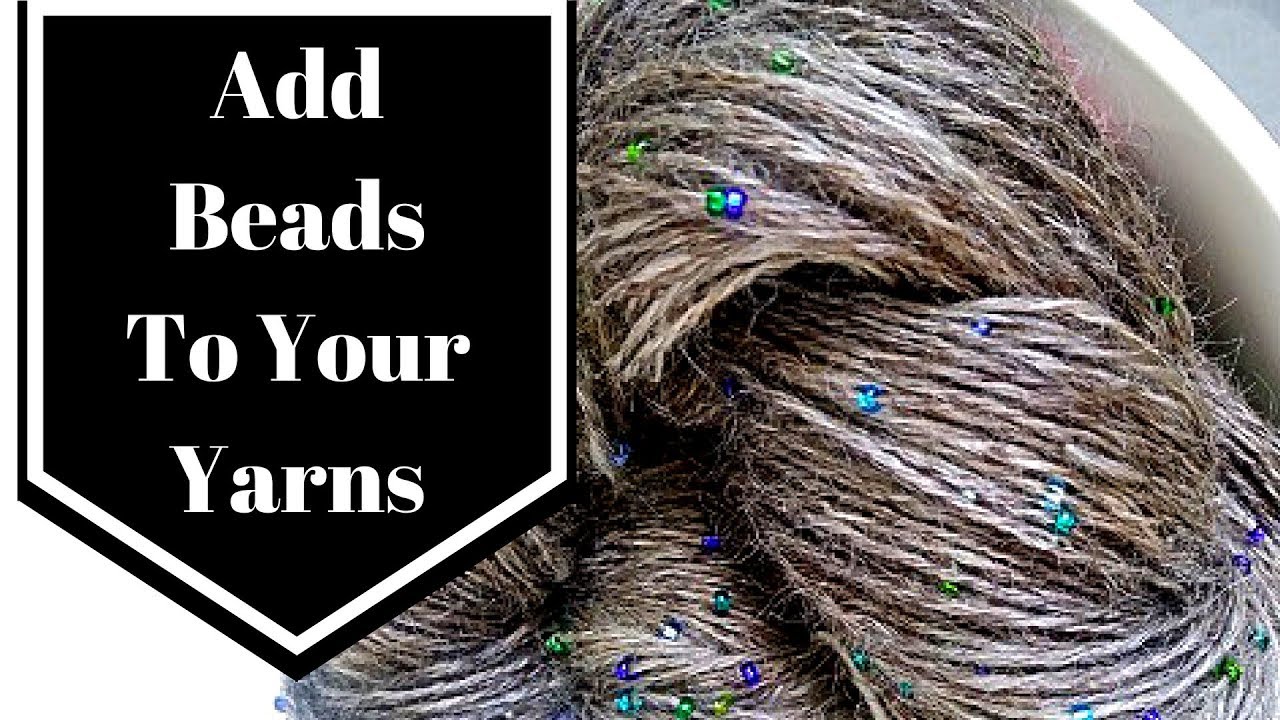 Ply Beaded Yarn With Me!  Tour de Fleece 2018!