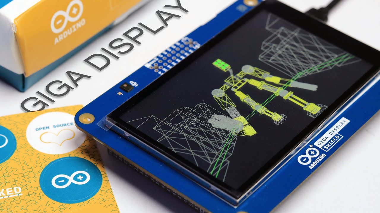 Дисплей от Arduino | Arduino GIGA Display Shield