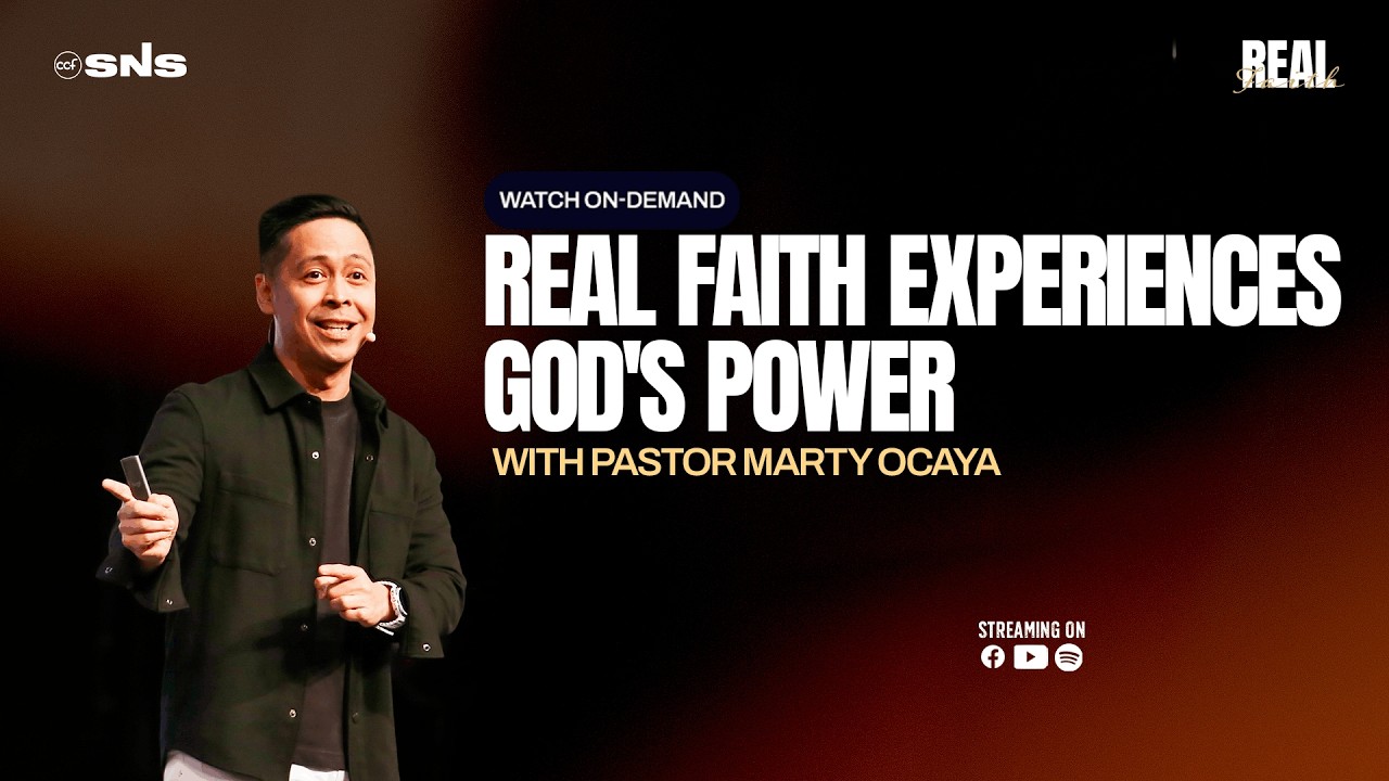 REAL FAITH | Real Faith Experiences God's Power | Pastor Marty Ocaya