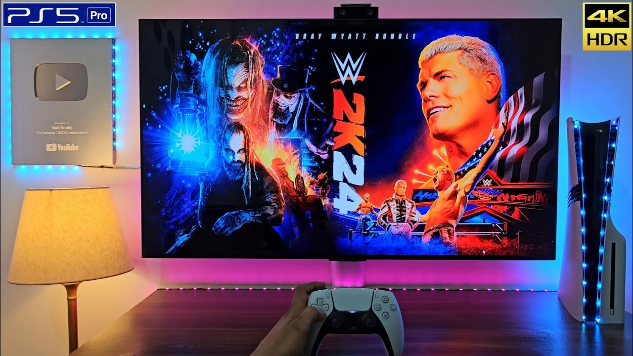 WWE 2K24 (PS5 PRO) 4K HDR 60FPS Gameplay