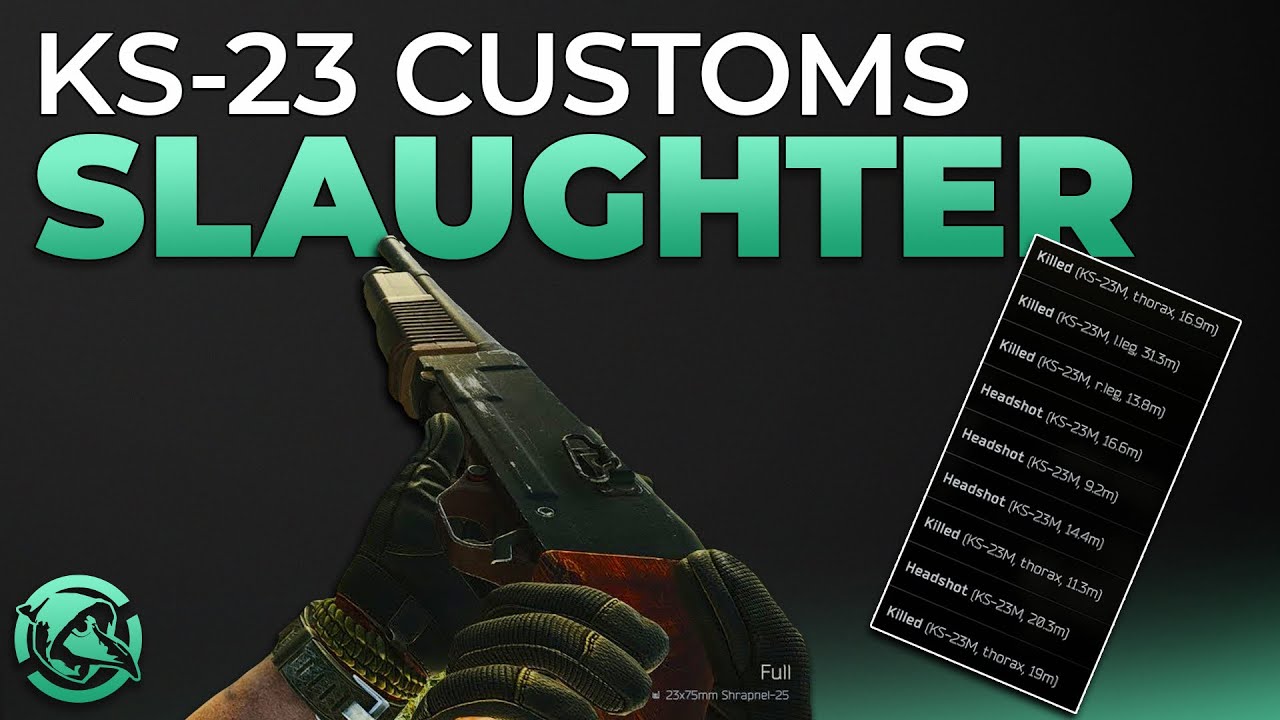 KS-23 Customs Slaughter | Stream Highlights - Escape from Tarkov
