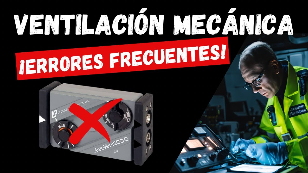 Ventilación Mecánica Prehospitalaria: Configuración Rápida y Efectiva 🚑💨