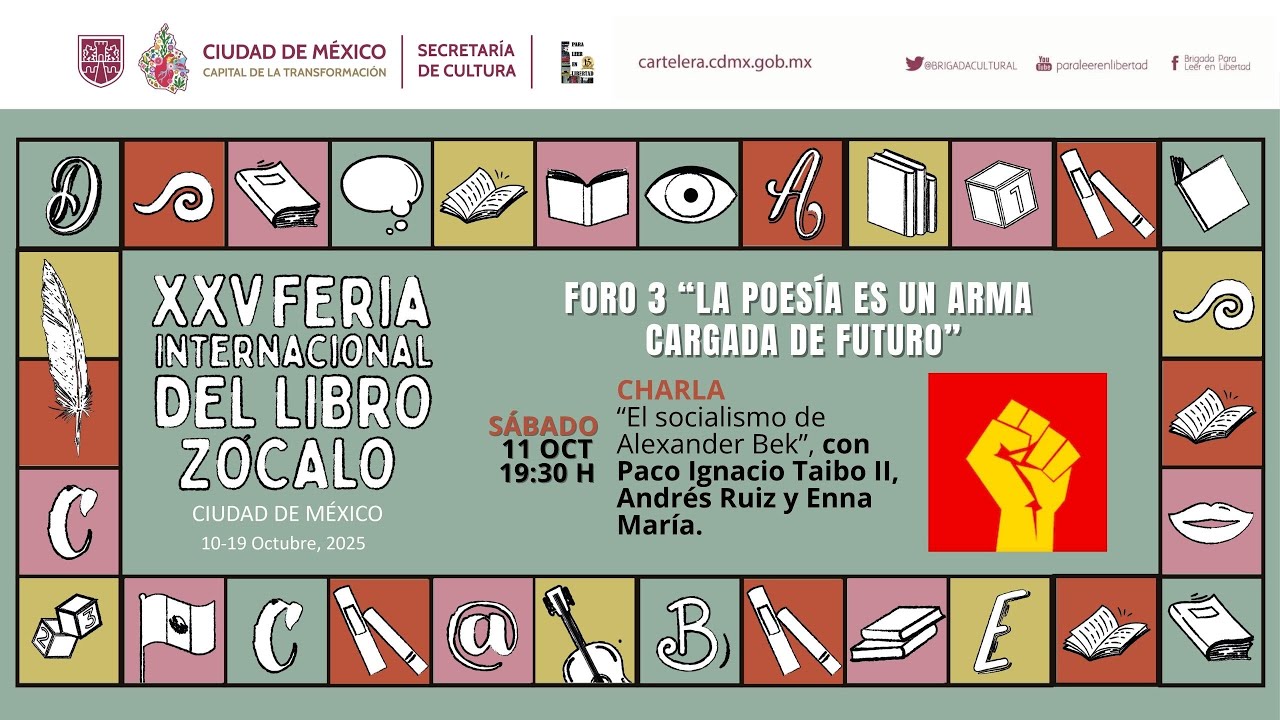 CHARLA SOCIALISMO DE ALEXANDER BECK .