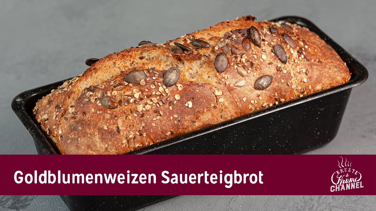 Das beste Sauerteigbrot OHNE KNETEN | schnell und einfach
