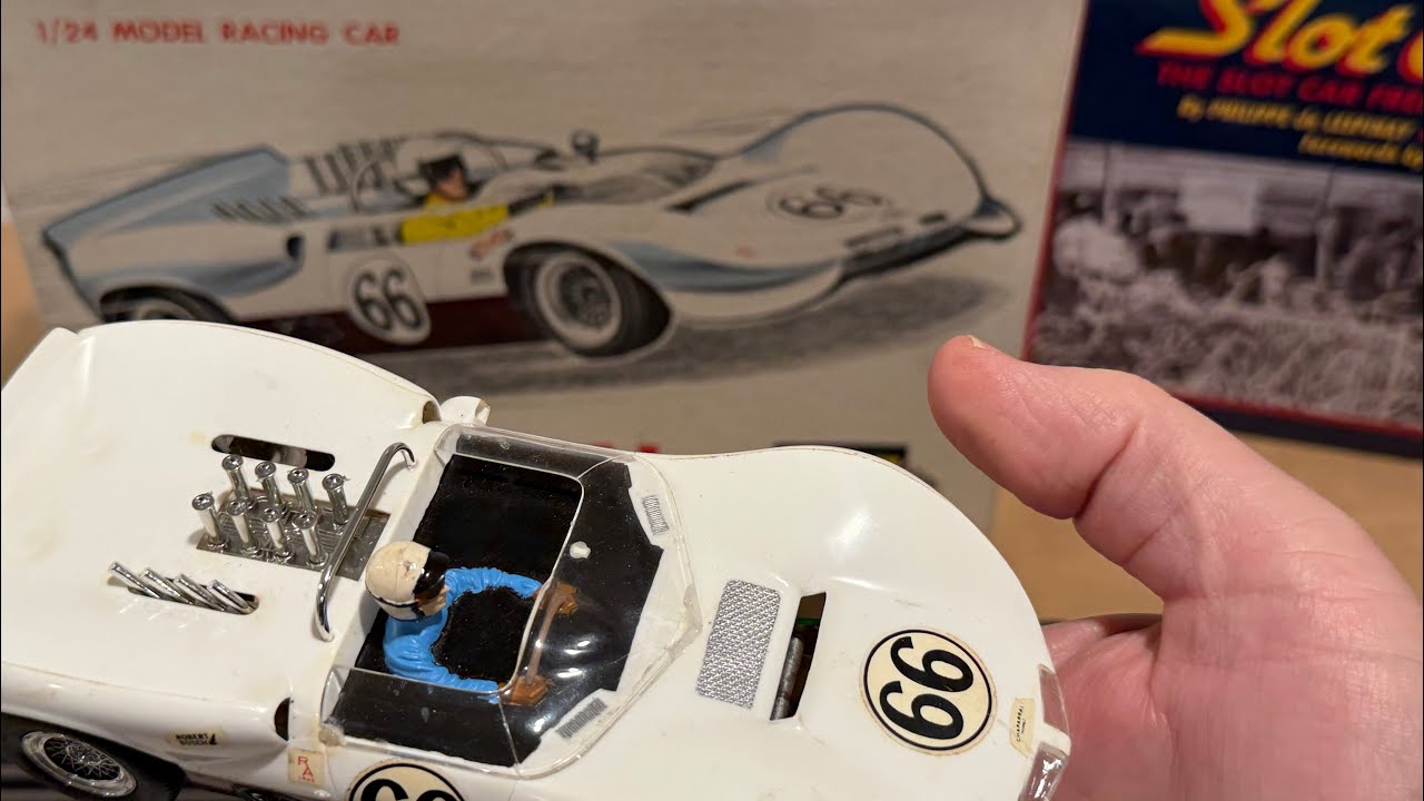 Sixties Monogram 1/24 Scale Chaparral vs Cox - Slot Car Dreams Book
