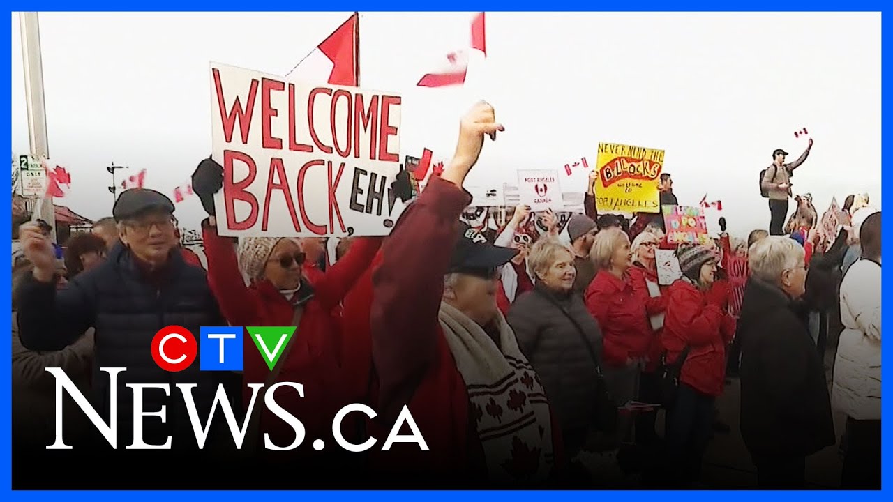 Canada/US travel - American city plans welcome party for Canadian visitors