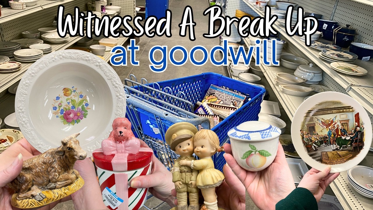 Любовь и утрата на полках благотворительного магазина Goodwill — пожертвуйте со мной!