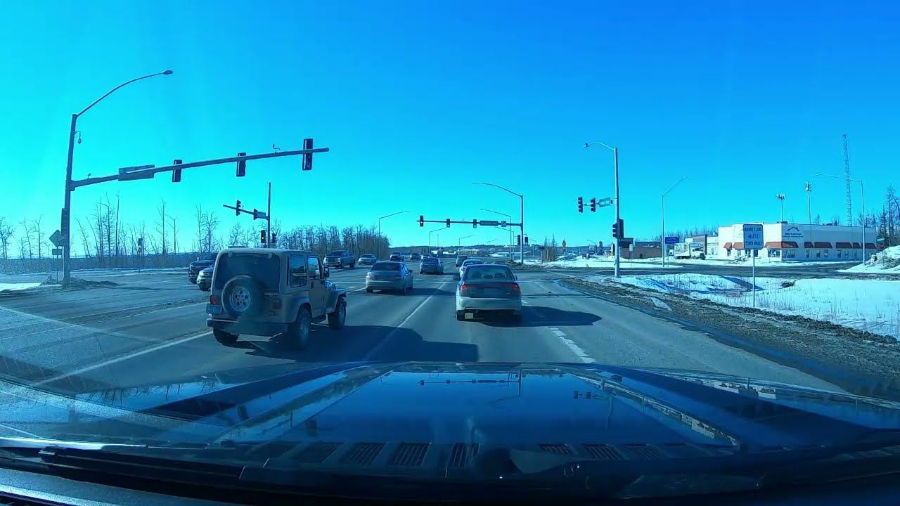 A drive around Wasilla, Alaska in my 2020 Ford F350 Super Duty 6.7l diesel truck.