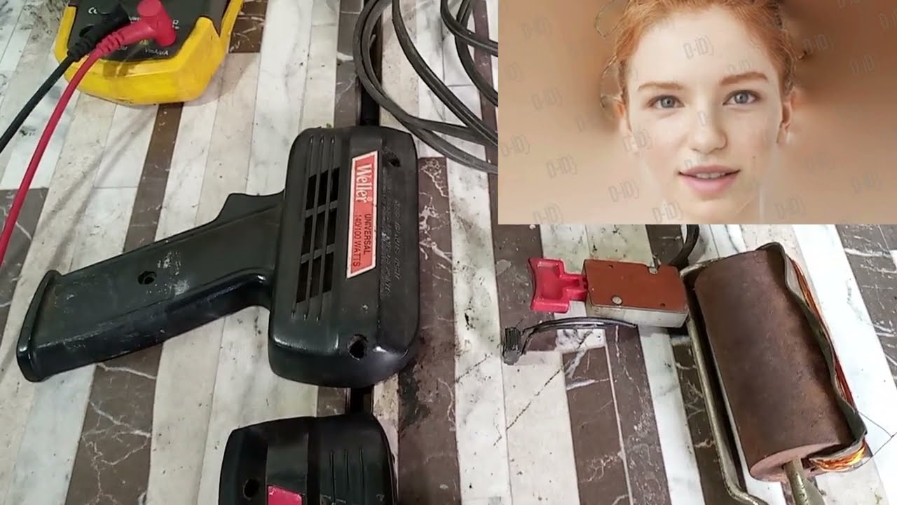 Reparación y Rebobinado de Pistola Cautín WELLER