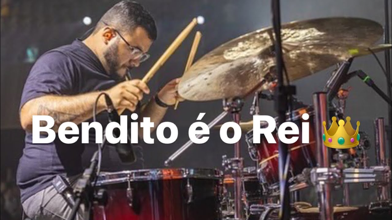 Bendito é o Rei (DrumCam) | Gabriel Nóbrega | fhop music