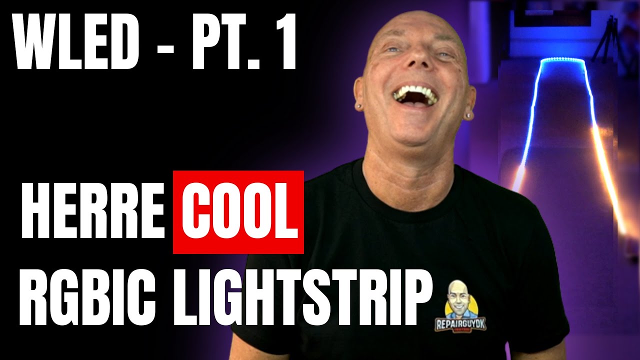WLED - (Part 1.) - Byg den FEDESTE! 5 meter RGBIC Lightstrip for 285.-kr !! - Alle kan gøre det !