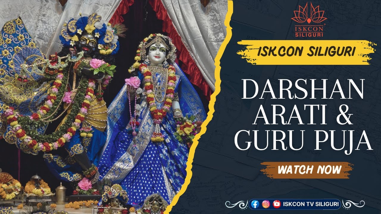 🔴 LIve Darshan Arati of Sri Sri Radha Madhava Sundar 🪷 ISKCON Siliguri | January 28,2026
