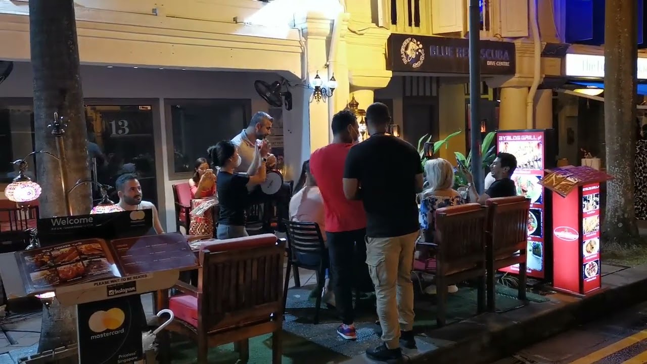Happy Birthday from Bussorah St, Singapore