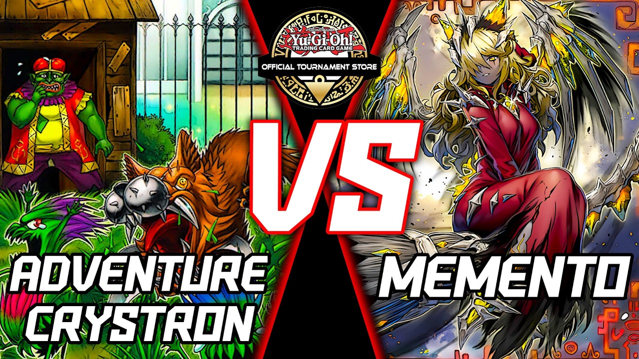 Yugioh OTS | Adventure Crystron deck vs Memento | YOUR TECHNICAL PLAY IS KEY 🧠