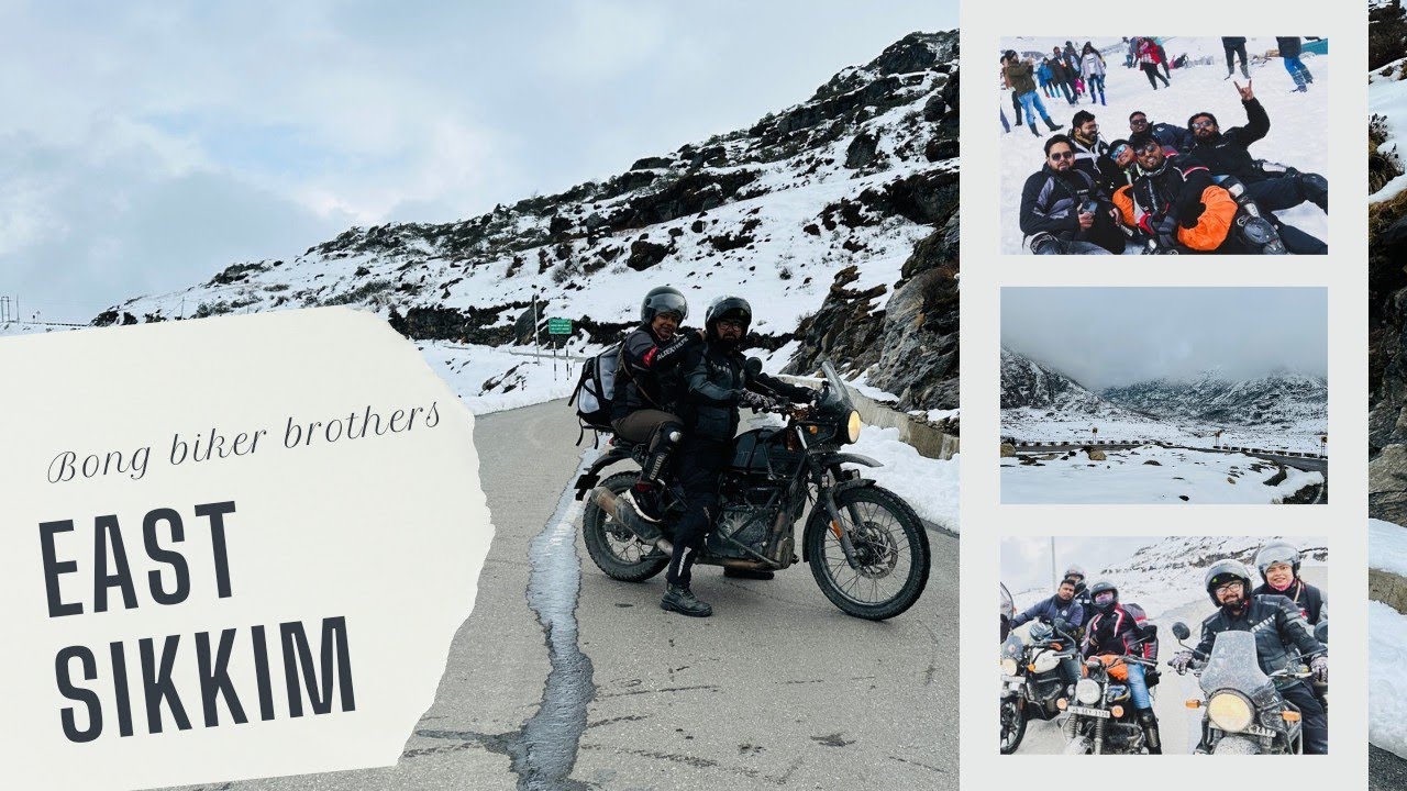 East Sikkim Bike Ride - India🇮🇳 China🇨🇳 Border | Changu | Baba Mandir⛩️ | Malda-Gangtok-Nathula 🚩B3