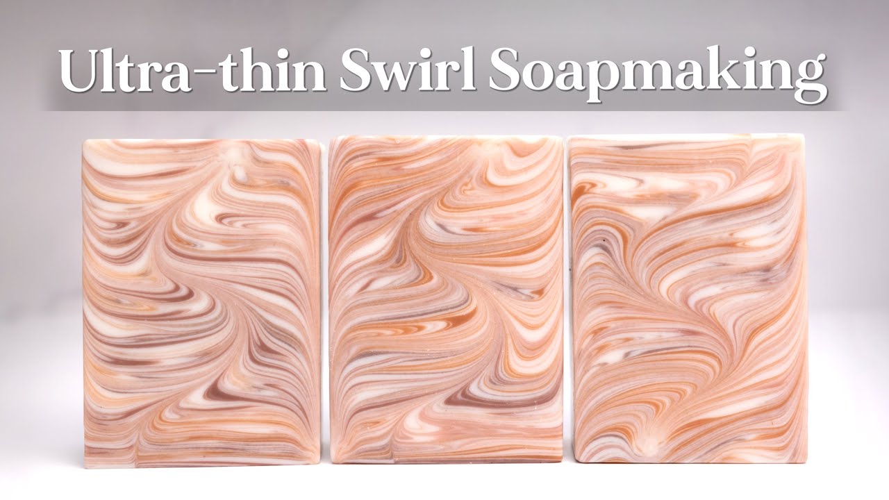 Ultra Thin Swirl Soap Making | Soap Challenge Club