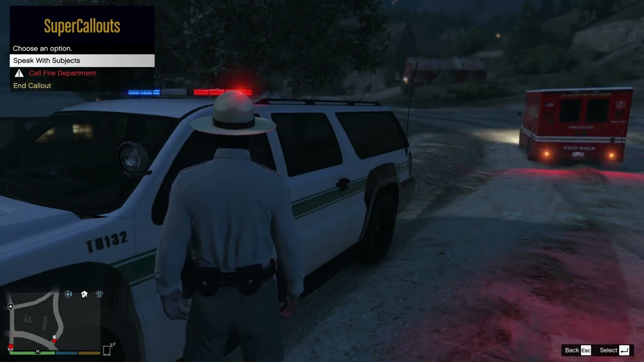 Night time ranger patrol. LSPDFR