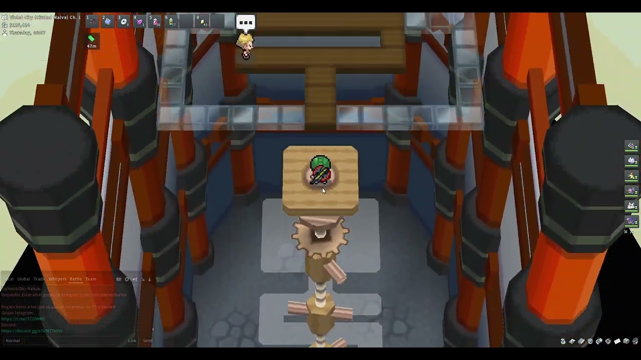 PokeMMO Gym Re-Run Best Personal Record (1 charm, 36 Gym Leaders)