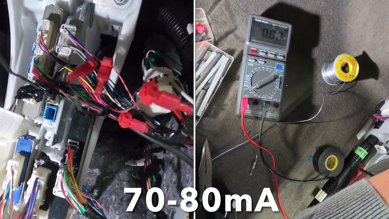 2013 Toyota Sienna Limited OEM Backup Camera Hookup for Android HU