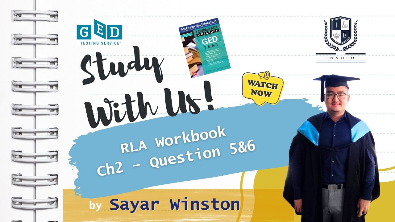 RLA WorkBook Ch2 - Q5&6 - with exam strategies - by Innovative Education