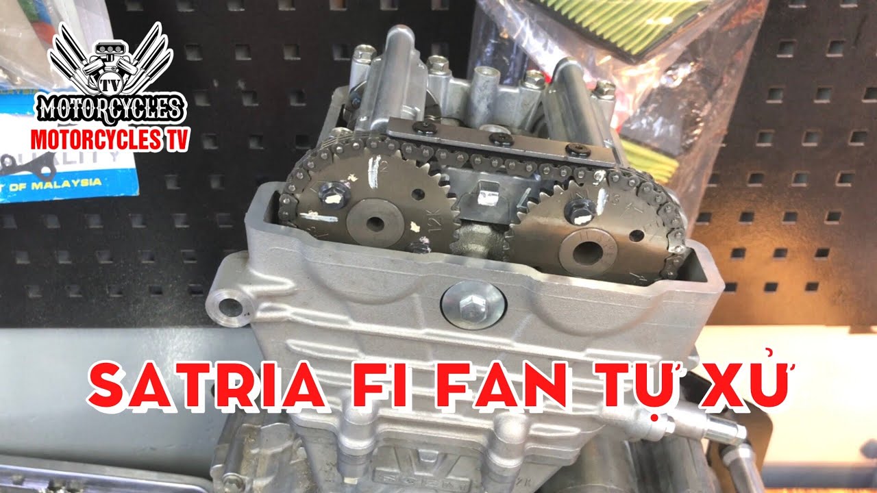 Video 492: Cứu Xe Suzuki Satria Fi Do Fan H&acirc;m Mộ Tự Sửa Ở Nh&agrave; V&agrave; Lưu &Yacute; Cho Anh Em | Motorcycle TV