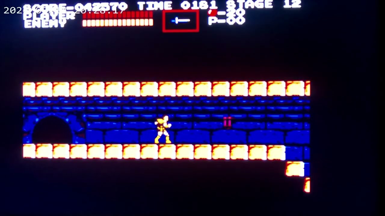 悪魔城ドラキュラやってみた。４