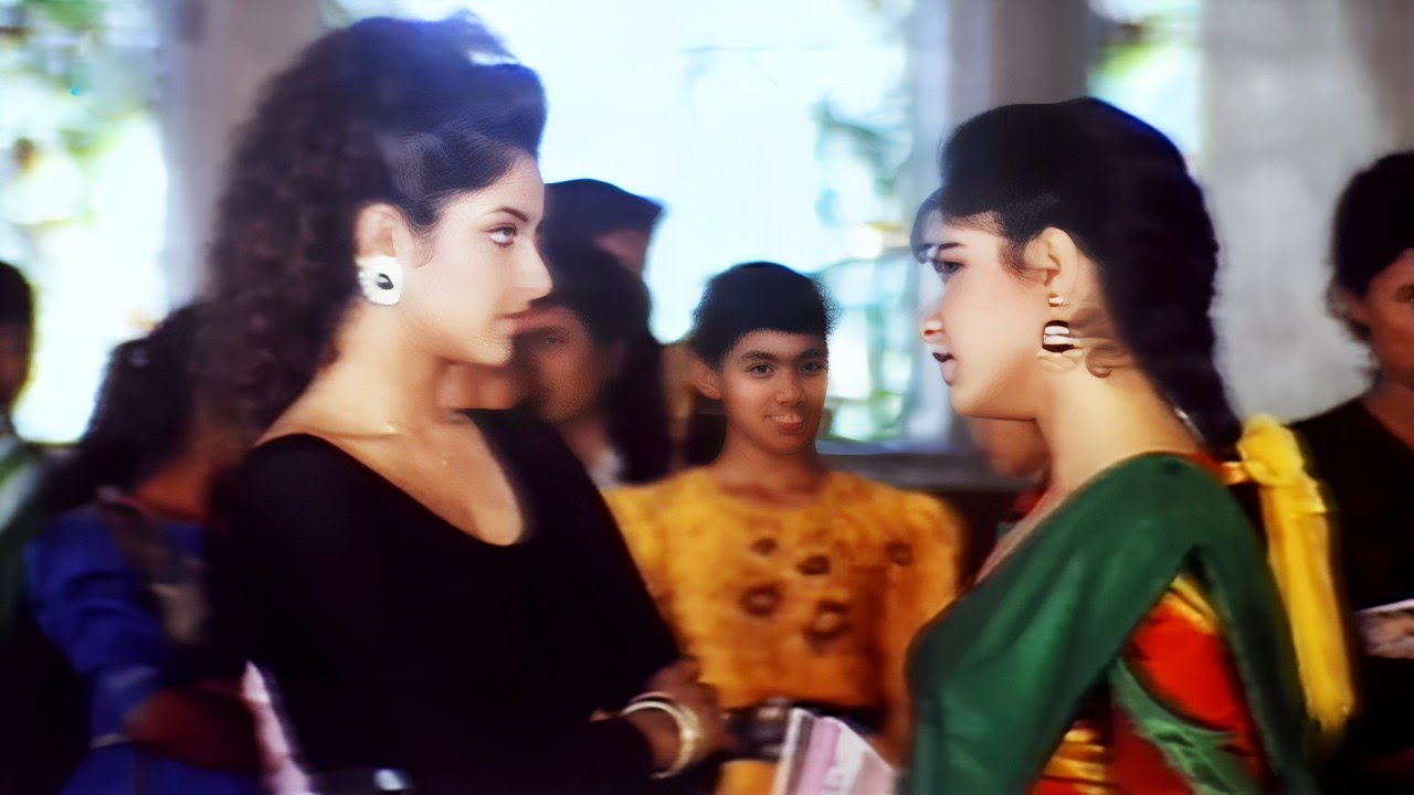 मेरे से होशियारी भारी पड़ेगी, दूर रहो मेरे प्यार से - Divya Bharti Jabardast Scene - Rang