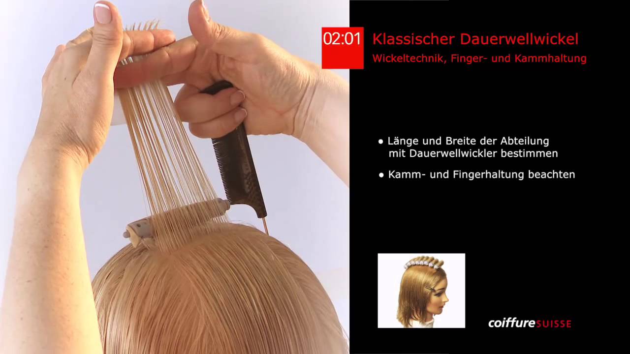 13. Der klassische Dauerwellwickel