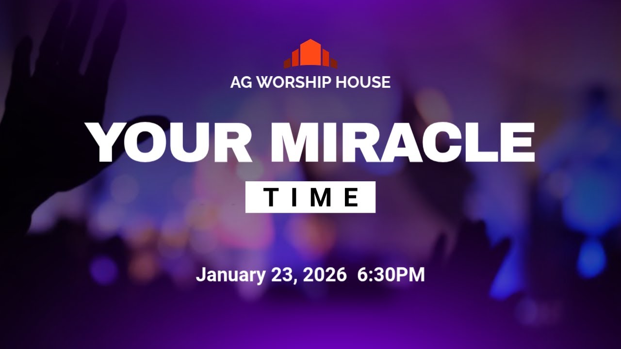 🔴 LIVE Friday Evening Service | January 23, 2026 | AG Worship House