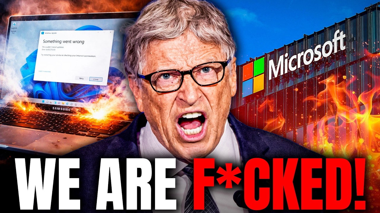 Bill Gates FREAKS OUT As Windows 11 Update BREAKS Samsung Laptops