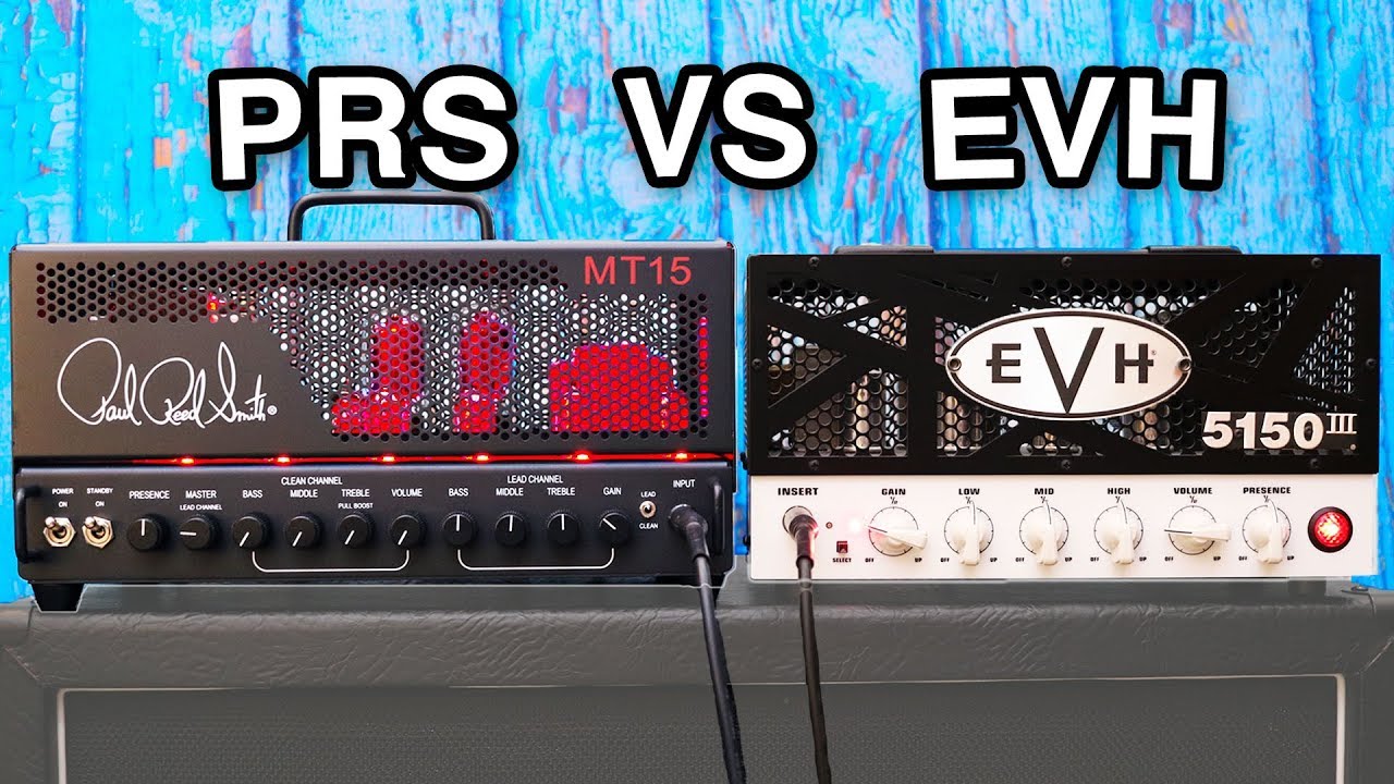 High Gain Mini Amp Shootout - PRS MT15 VS EVH 5150 III LBX