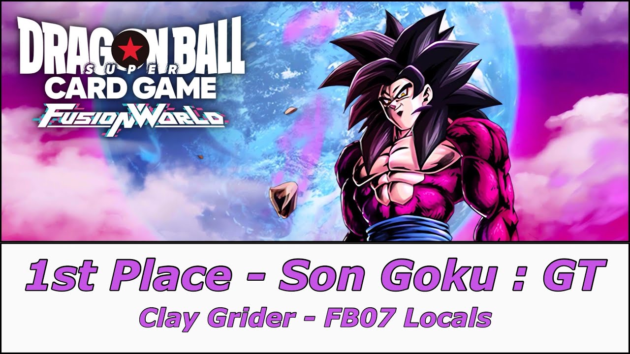 Son Goku: GT Deck Profile — 1st Place Locals — Dragon Ball Fusion World