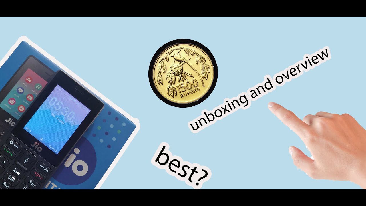 Jio Phone Unboxing &  Overview - Rs 1500 Phone $23 Phone! best?