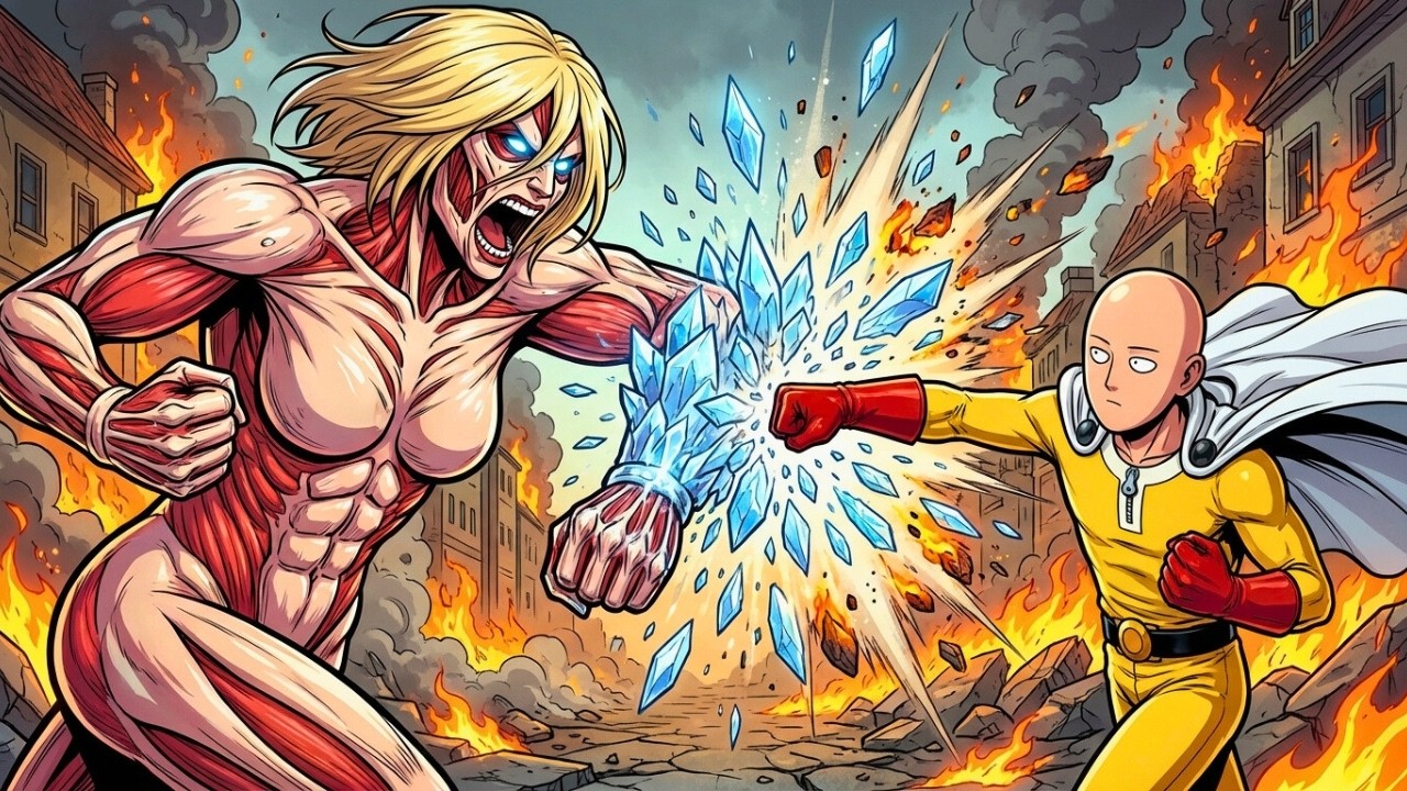 What If Saitama Entered The Attack on Titan Universe?