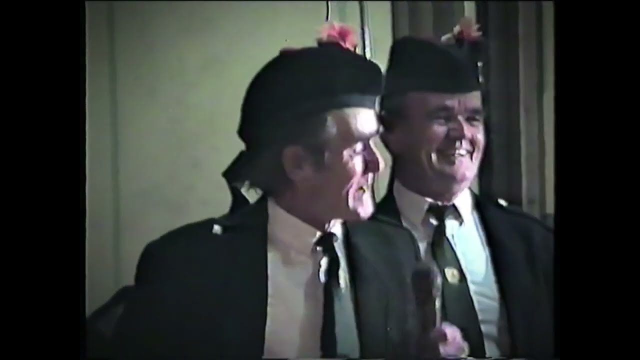 Youghal Pipe Band - Jimmy McCarthy Retirement Party 26/11/1995