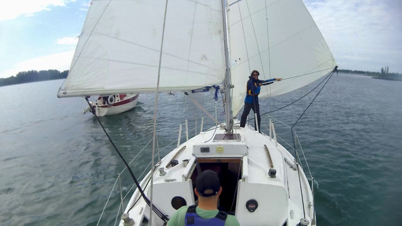 2019 South shore race on the ST-Lawrence river near Montreal