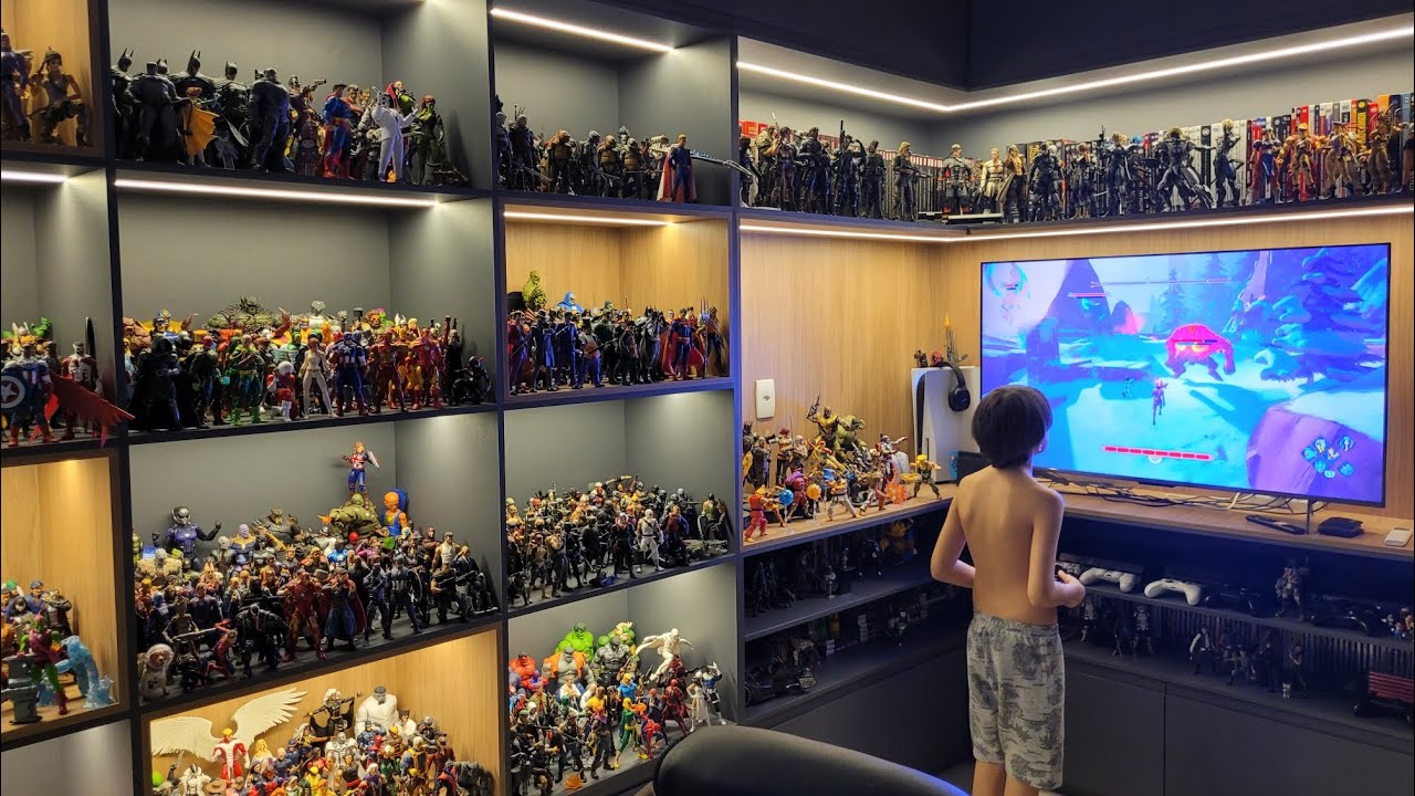 Coleção de games e action figures - Atualização Março de 2025