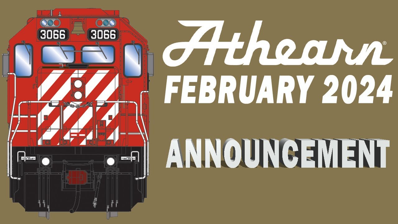 Athearn February 2024 Announcement  Athearn Genesis HO EMD GP38 2 Diesel Locomotive