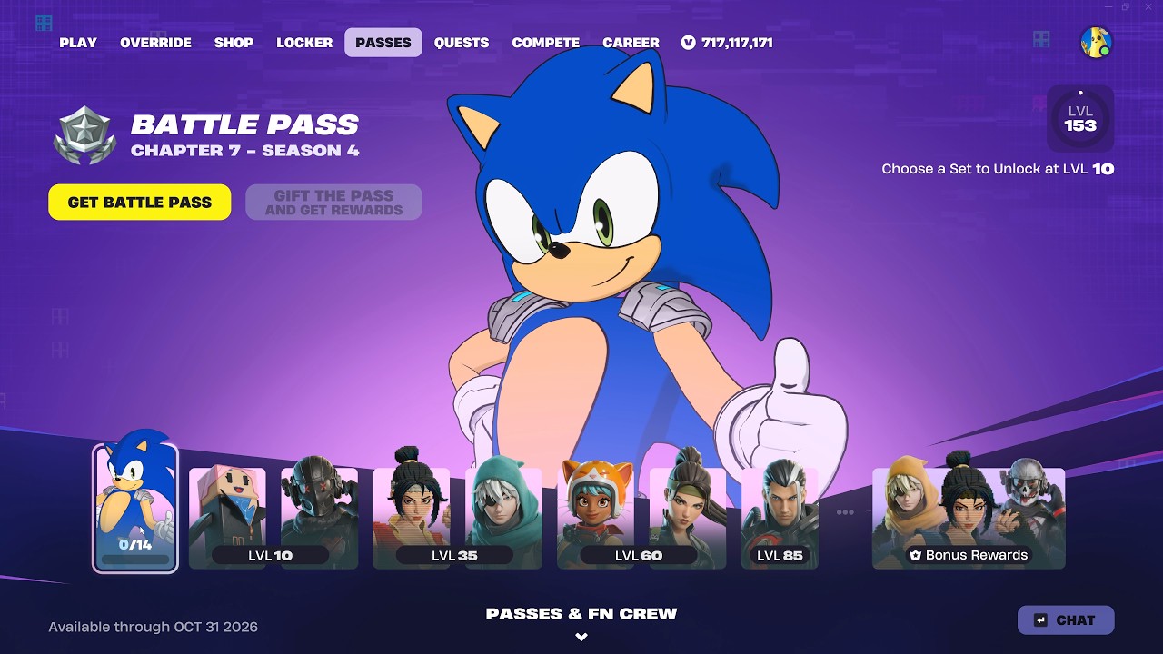 Fortnite: Chapter 7 - Season 4 Battle Pass (Full Showcase)