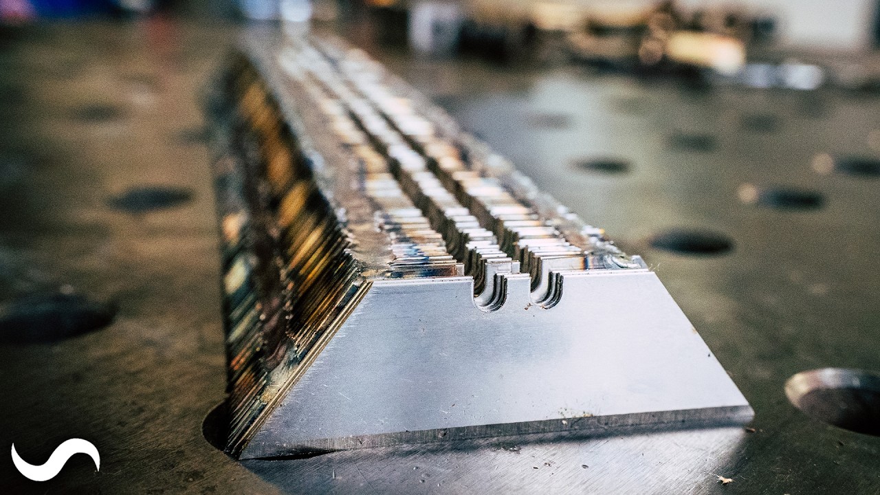 Razor Blade Damascus
