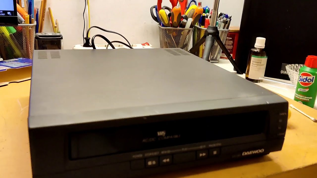 Riparazione videoregistratore semi-portatile Daewoo