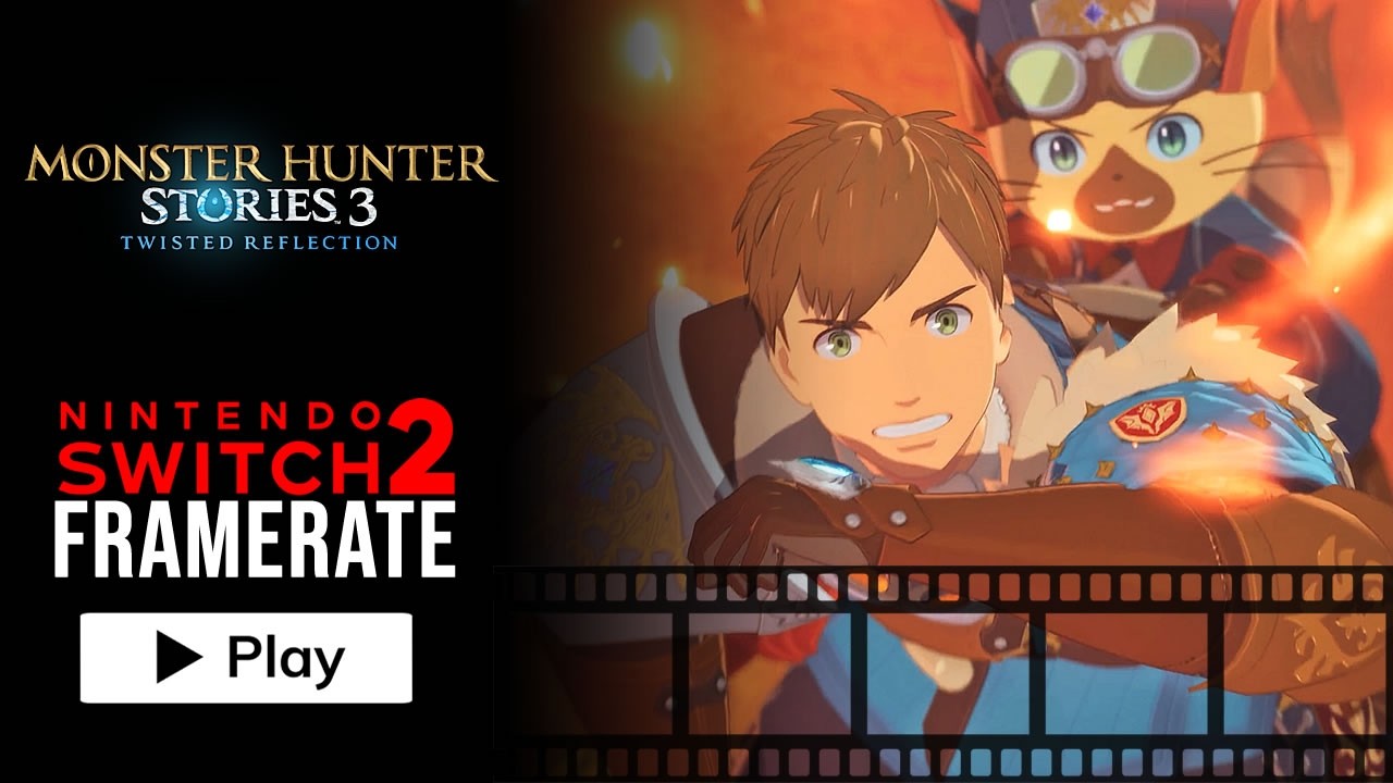Monster Hunter Stories 3: Twisted Reflection - Nintendo Switch 2 Frame Rate Test