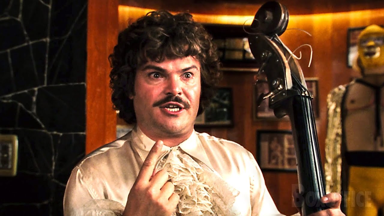 He Improvises a Song and gets kicked out of the Party | Nacho Libre | CLIP