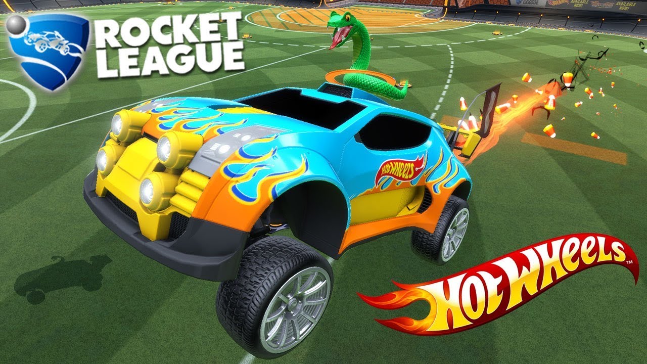 Rocket League - Carro para Aéreo Fast 4WD da Hot Wheels