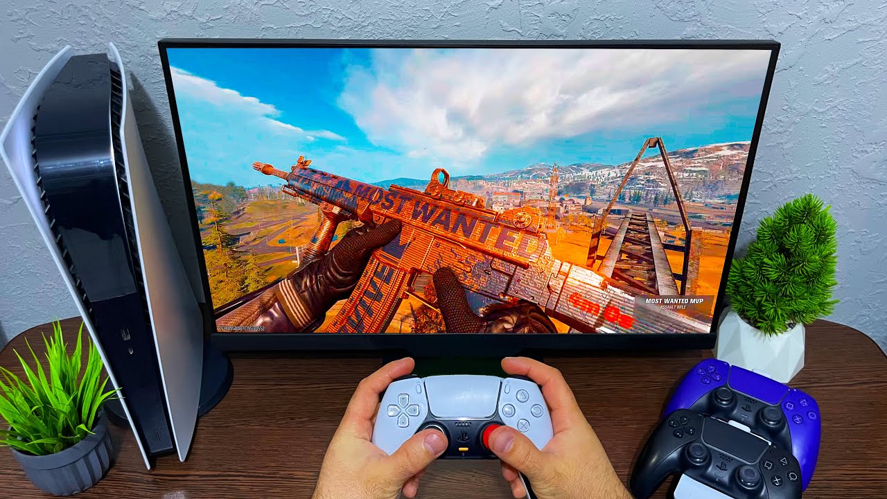 Warzone 4 POV  PS5 + 1440p 120Hz IPS Monitor Gameplay in 4K + LOADOUT & FULL SETTINGS🎮