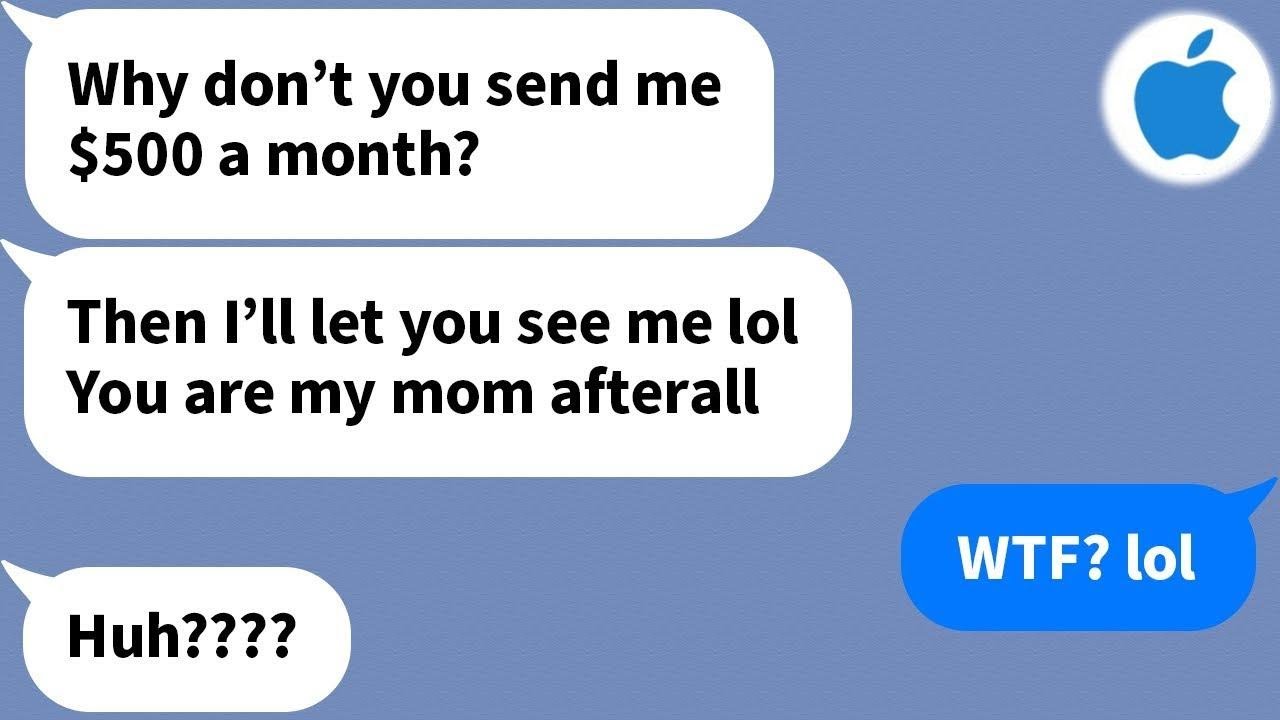 【Apple】 After having my marriage ruined years ago by my daughter, she's come back asking for money