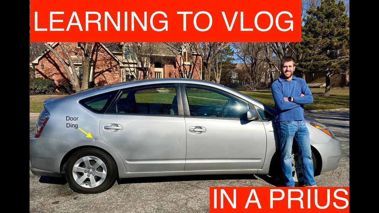 Learning to vlog while driving!