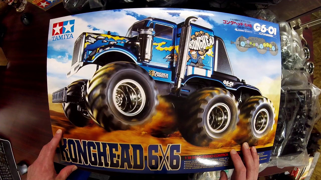 Tamiya KONGHEAD 6x6 - New scale project - Unboxing